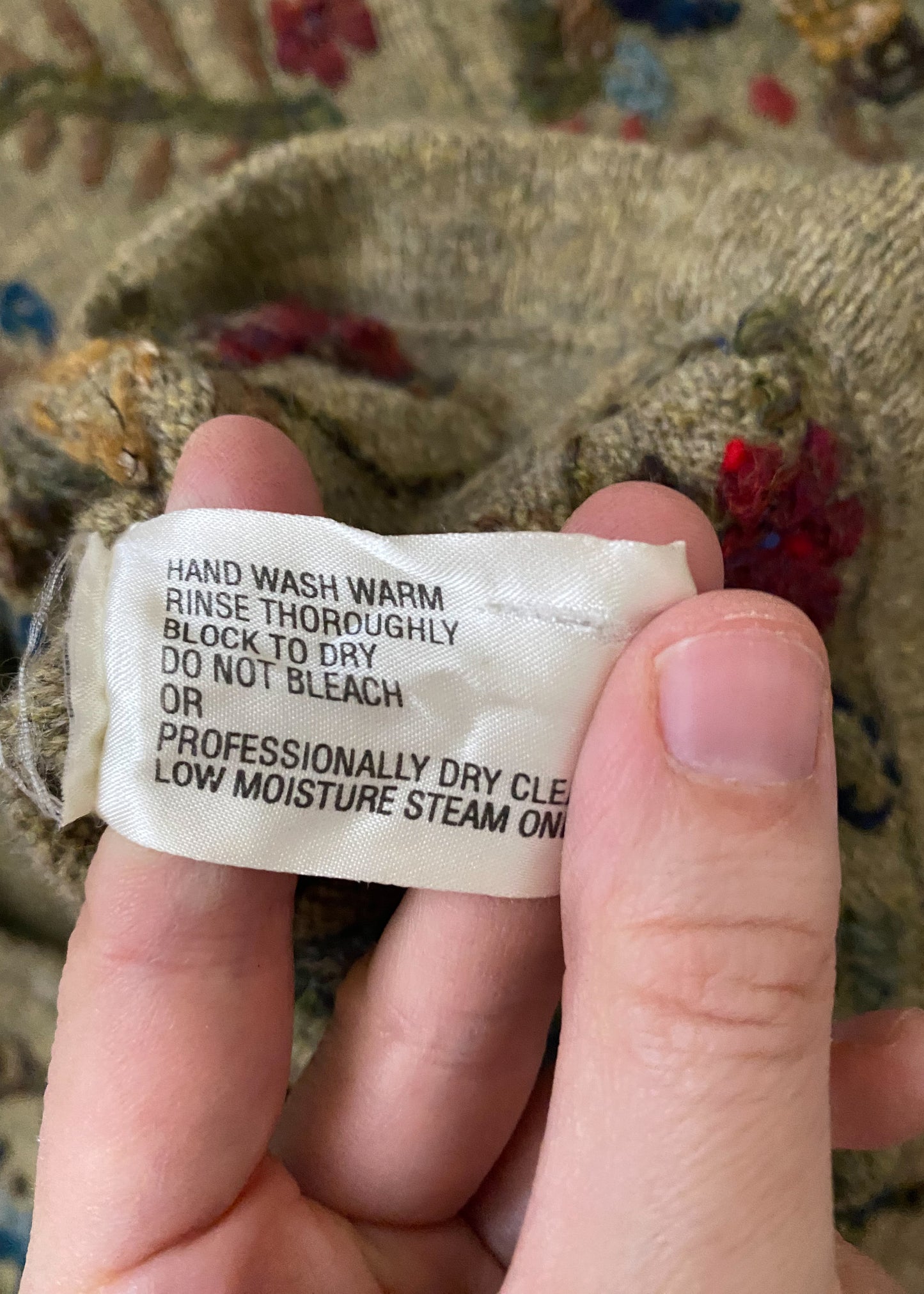 Robert Scott Wool Cardigan (S)