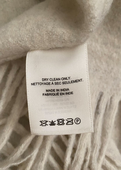 Auxiliary Wool & Cashmere Shawl (OS)