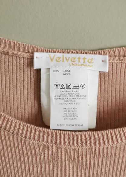 Velvette Underwear Wool Top (M)