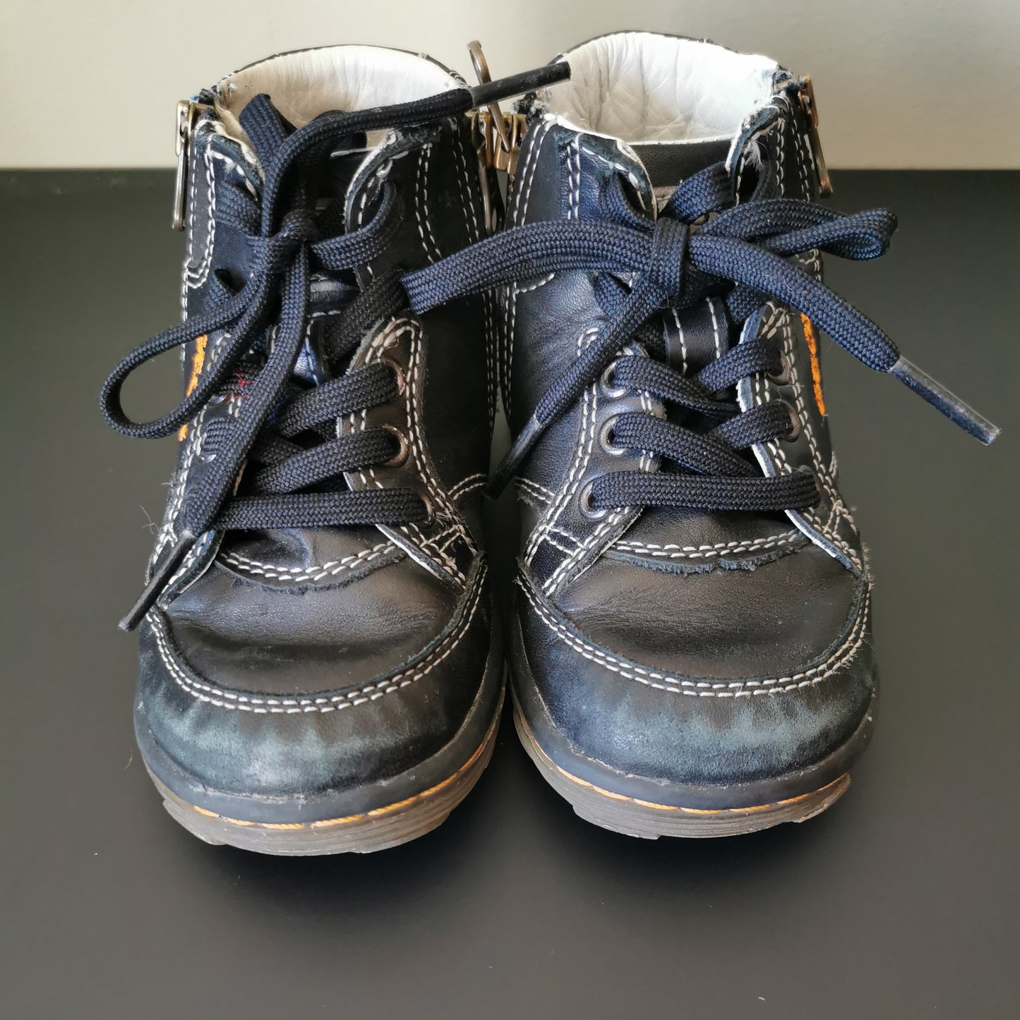 Geox Hightop Leather Shoes (6.5)
