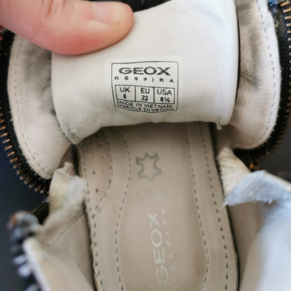 Geox Hightop Leather Shoes (6.5)