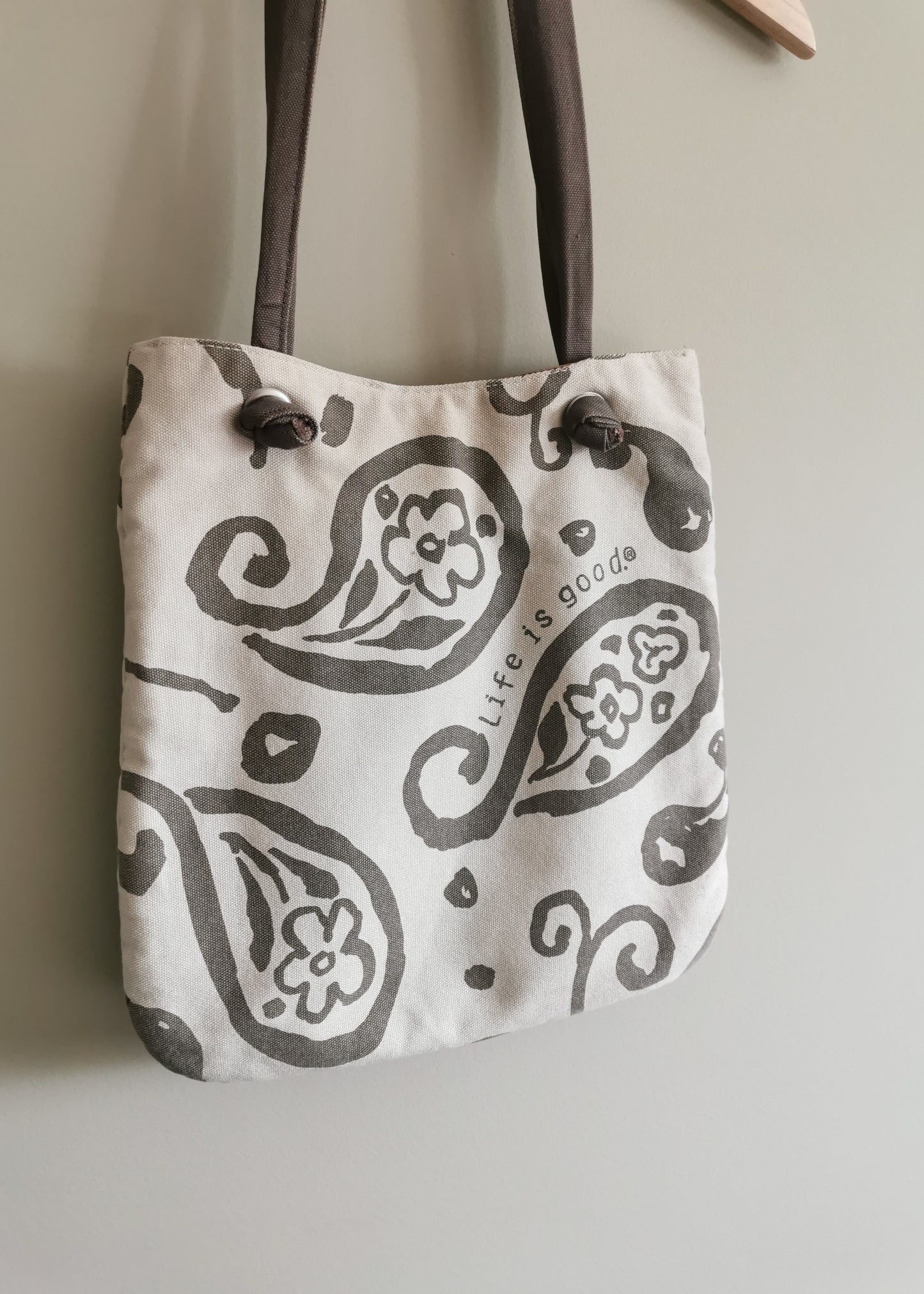 Life is Good Cotton Tote