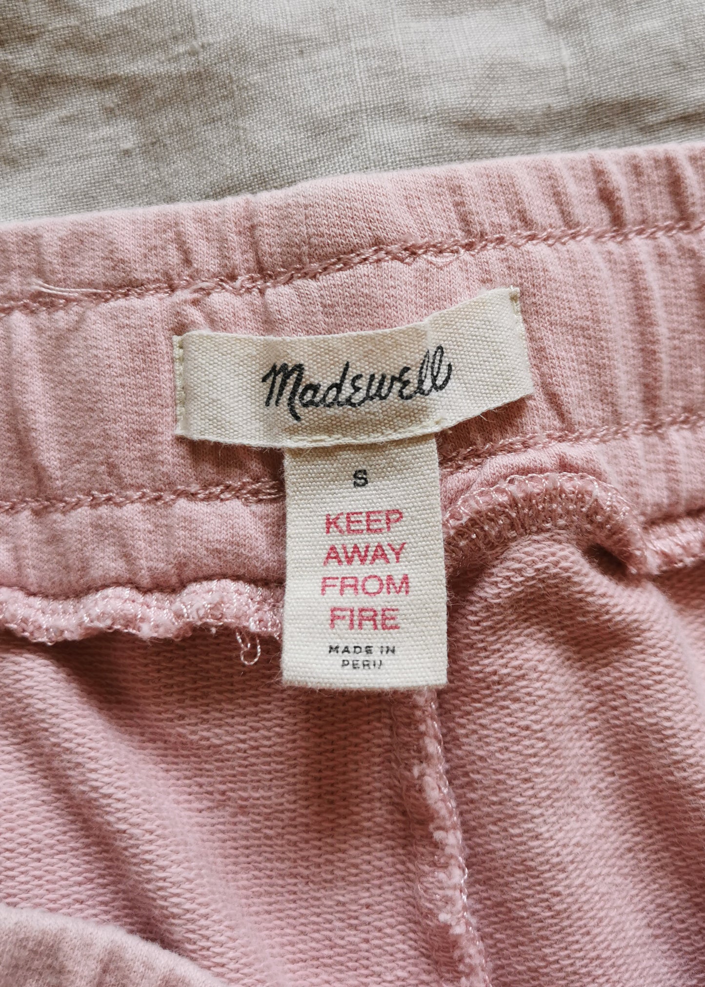 Madewell Cotton Sweatpants (S)