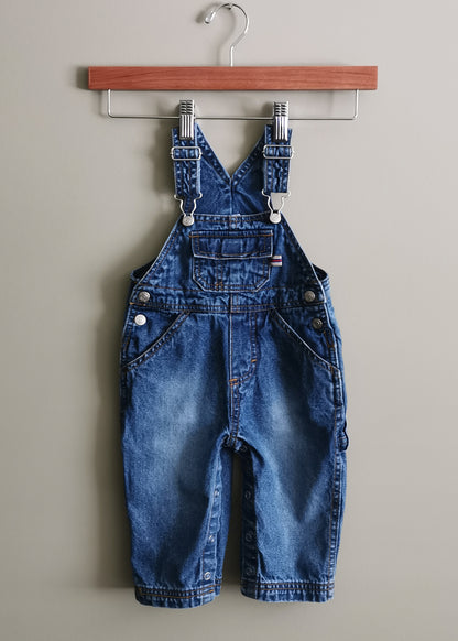 Sears Baby Cotton Overalls (12M)
