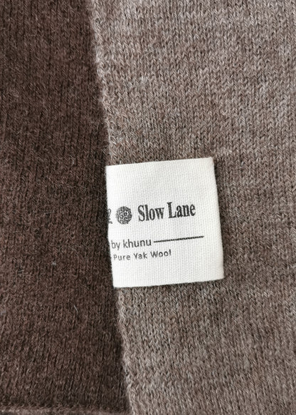 Slow Lane Exclusively By Khan Pure Yak Wool Shawl (OS)