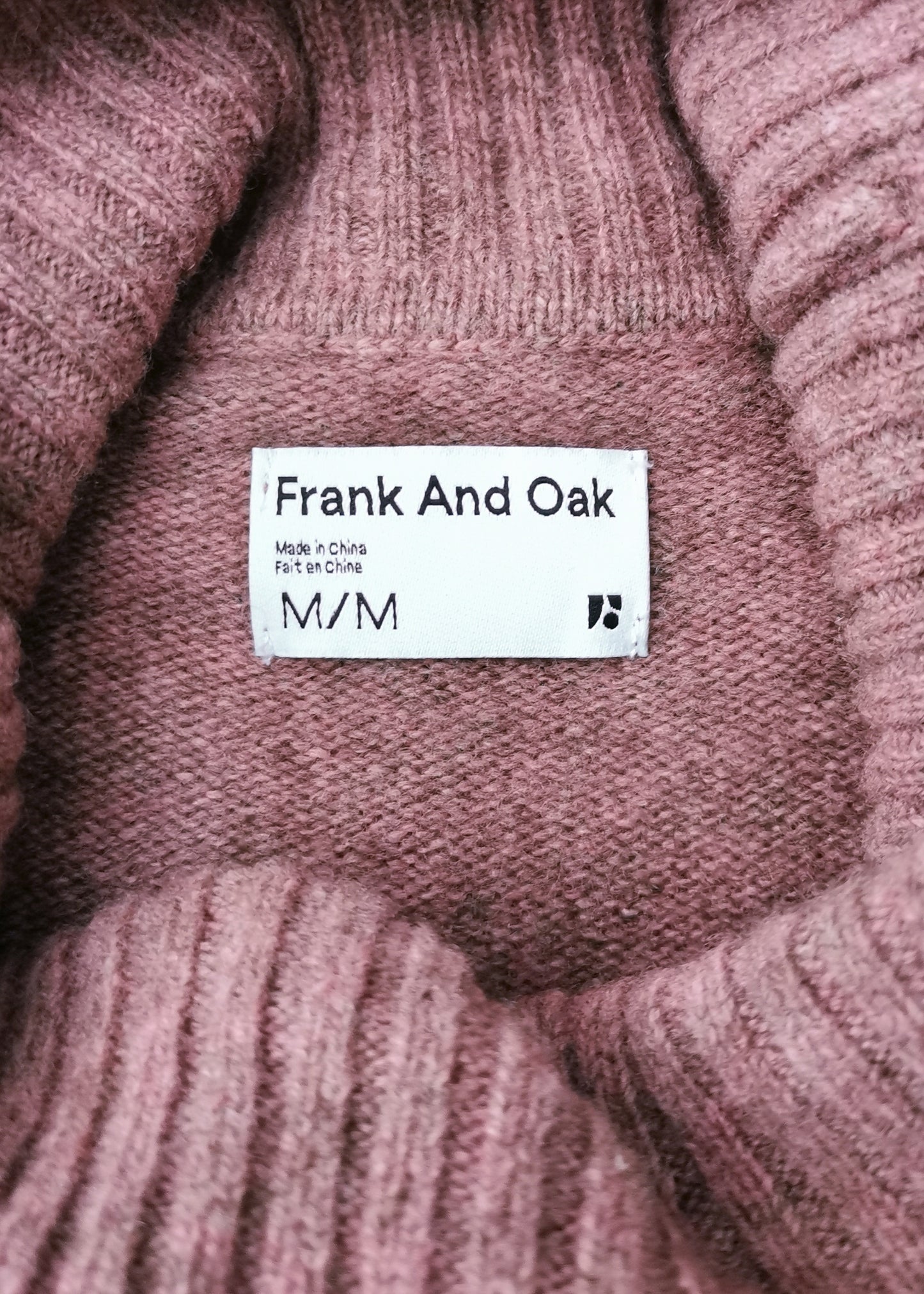 Frank And Oak Yak & Merino Wool Sweater (M)