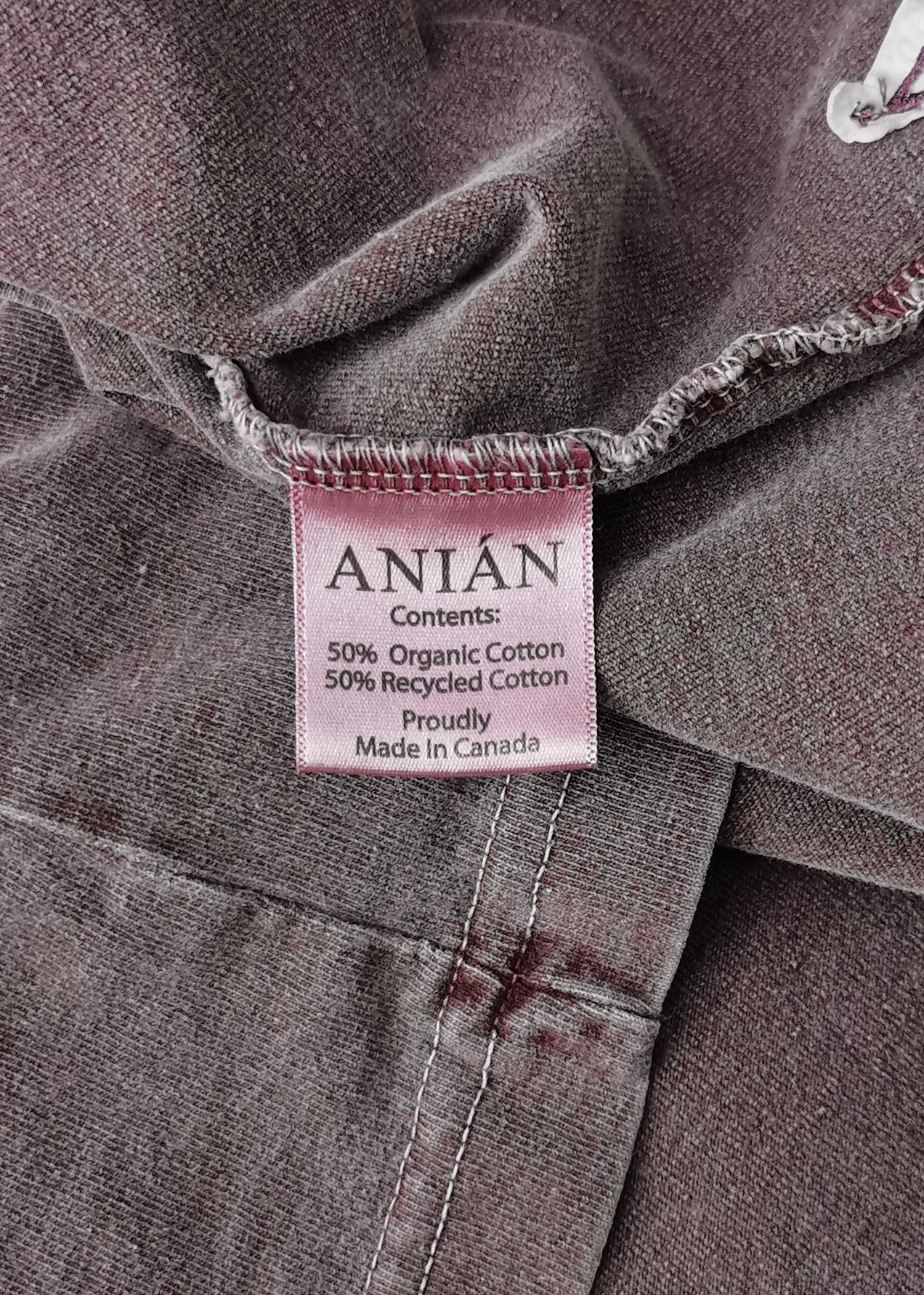 ANIÁN Organic & Recycled Cotton Long Sleeve (M UNISEX)