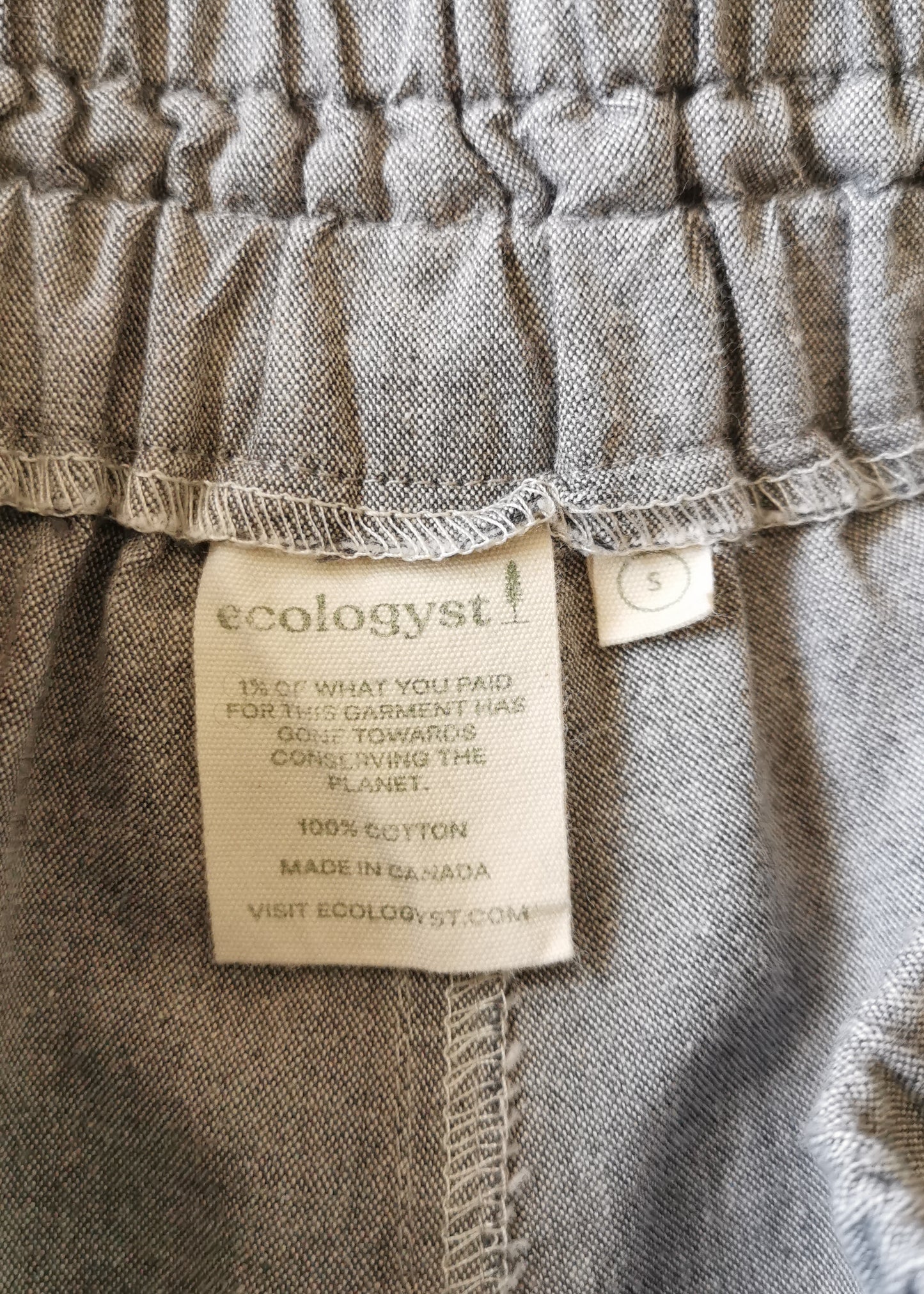 Ecologyst Cotton Pants (S)
