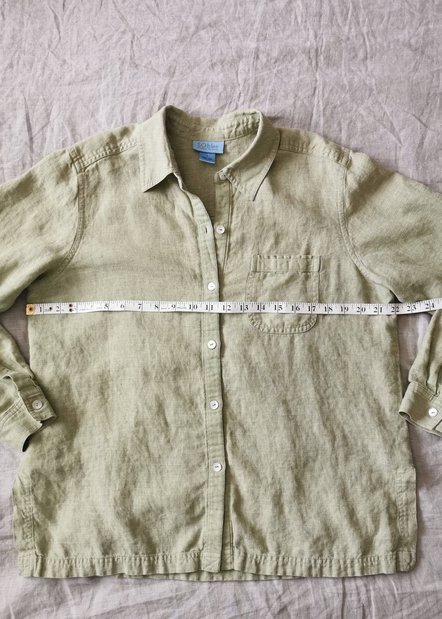 Sigrid Olsen Linen Shirt (L)
