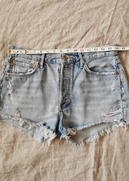 Agolde Cotton Jean Shorts (29)