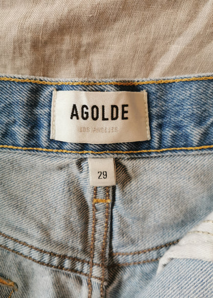 Agolde Cotton Jean Shorts (29)