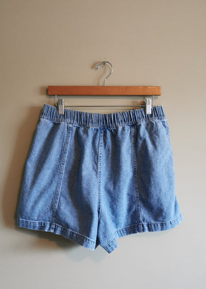 Madewell Denim Easy Pull-On Shorts (M)