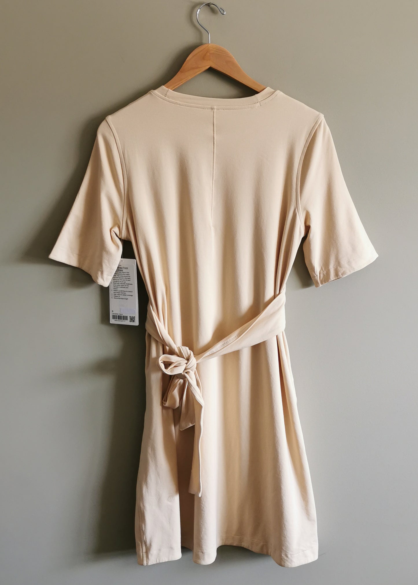 Lululemon Cotton Wrap-Front T-Shirt Dress (8)