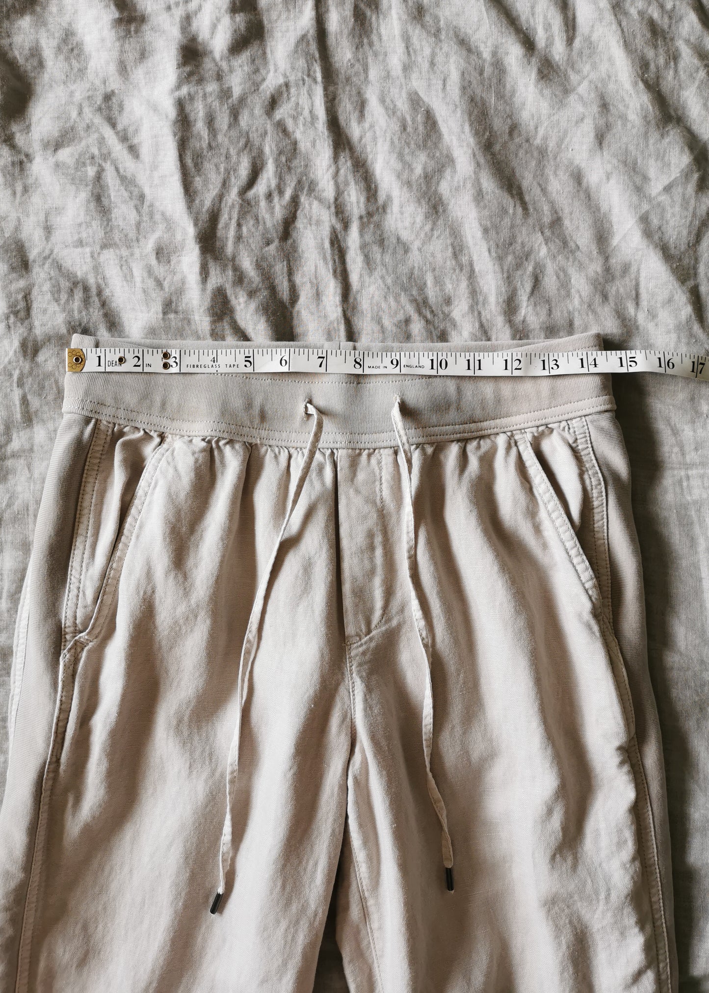 Gap Linen & Cotton Joggers (S)