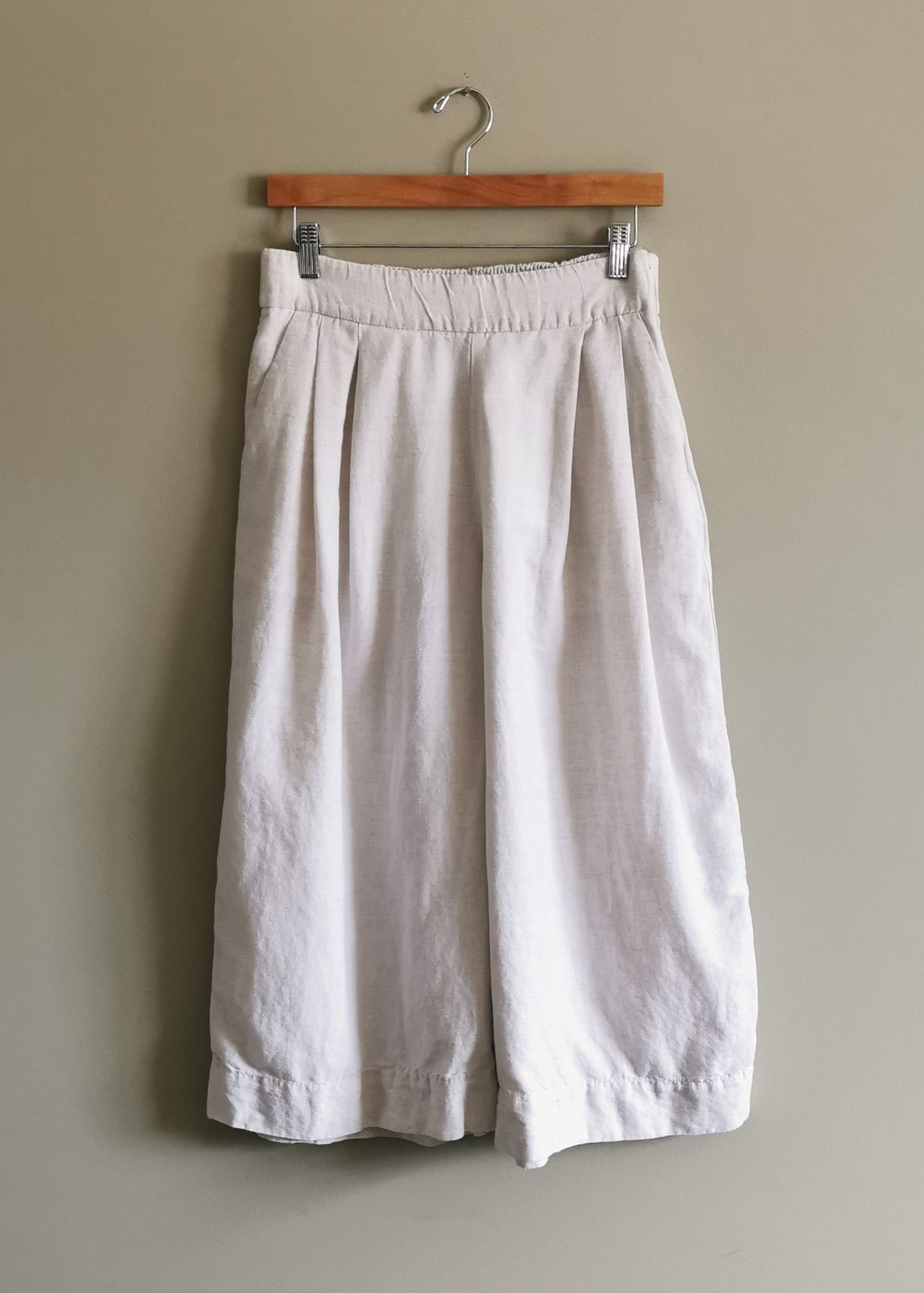 Gap Linen & Cotton Wide Leg Pants (8)