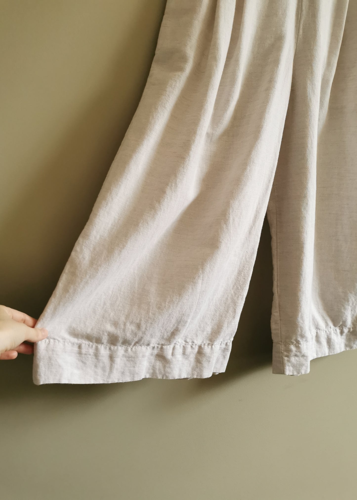 Gap Linen & Cotton Wide Leg Pants (8)