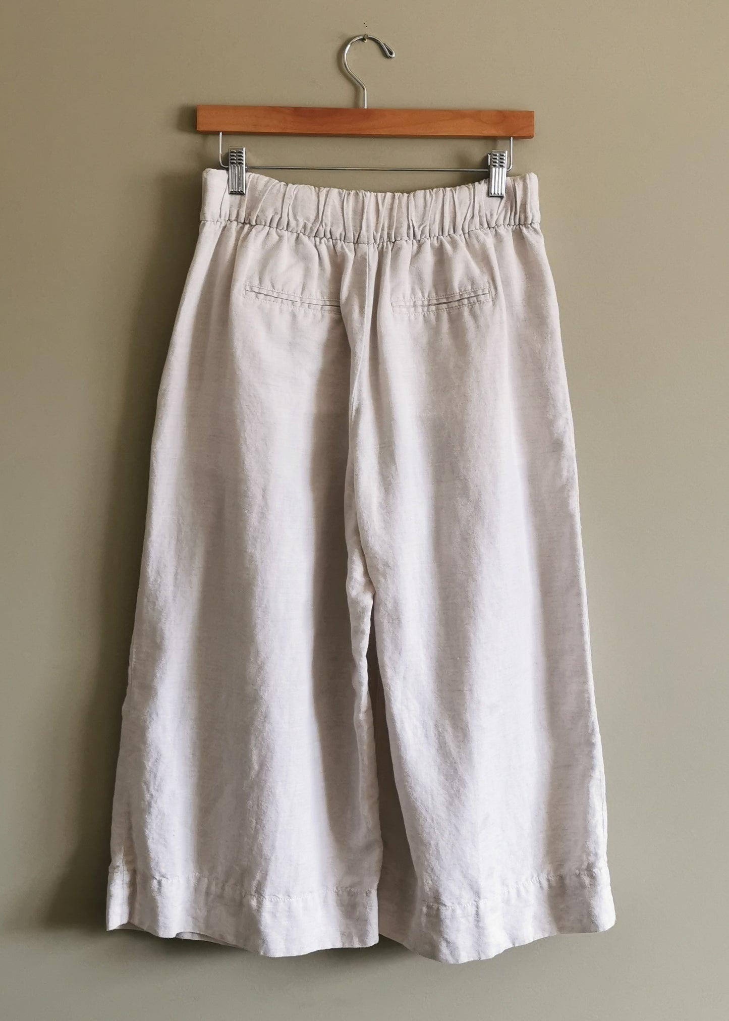 Gap Linen & Cotton Wide Leg Pants (8)