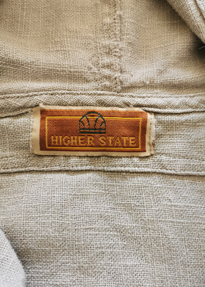 Higher State Linen Vest (XL)