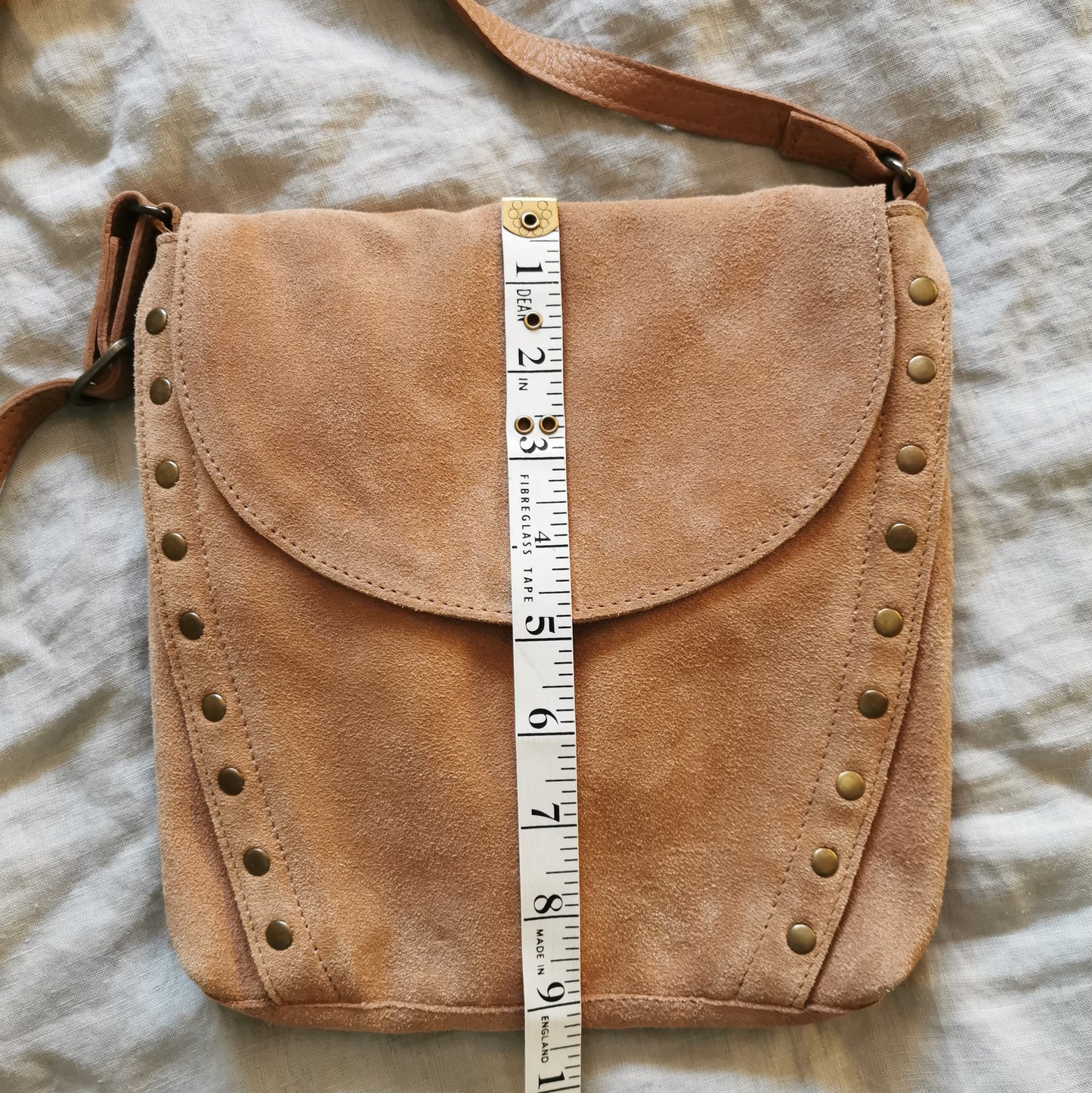 Day & Mood Halle Suede Leather Crossbody Bag