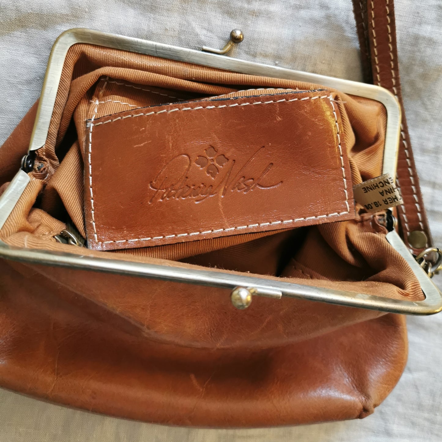 Patricia Nash Leather Clutch