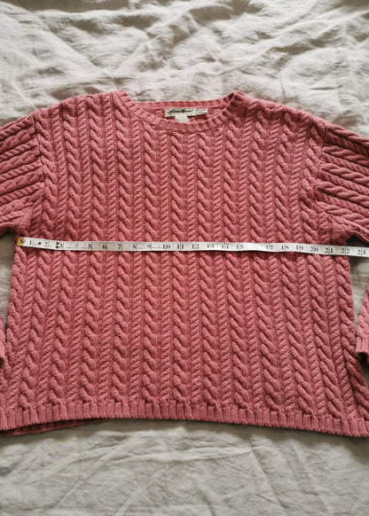 Eddie Bauer Cotton Sweater (L)