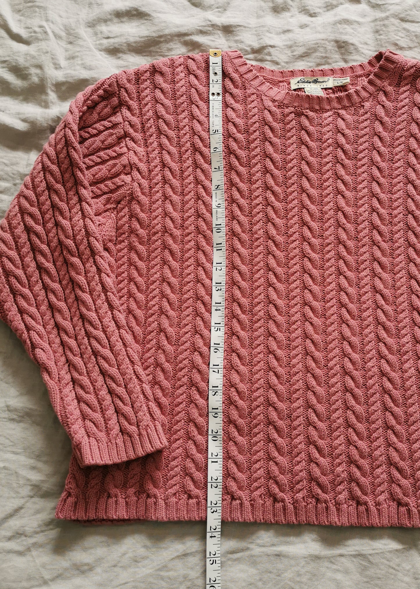 Eddie Bauer Cotton Sweater (L)