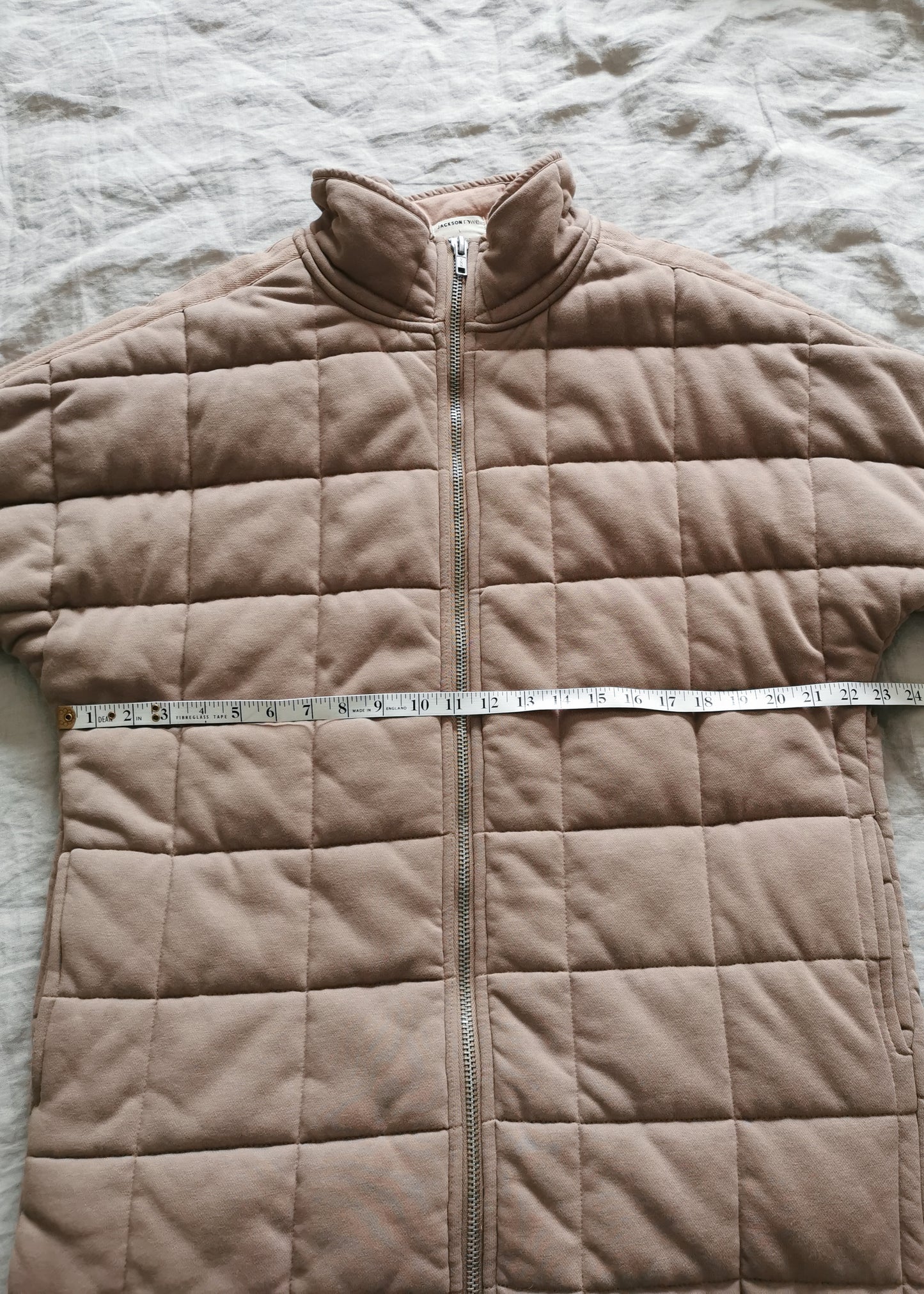 Jackson Rowe Cotton 'By The Way Quilted Jacket' (L)