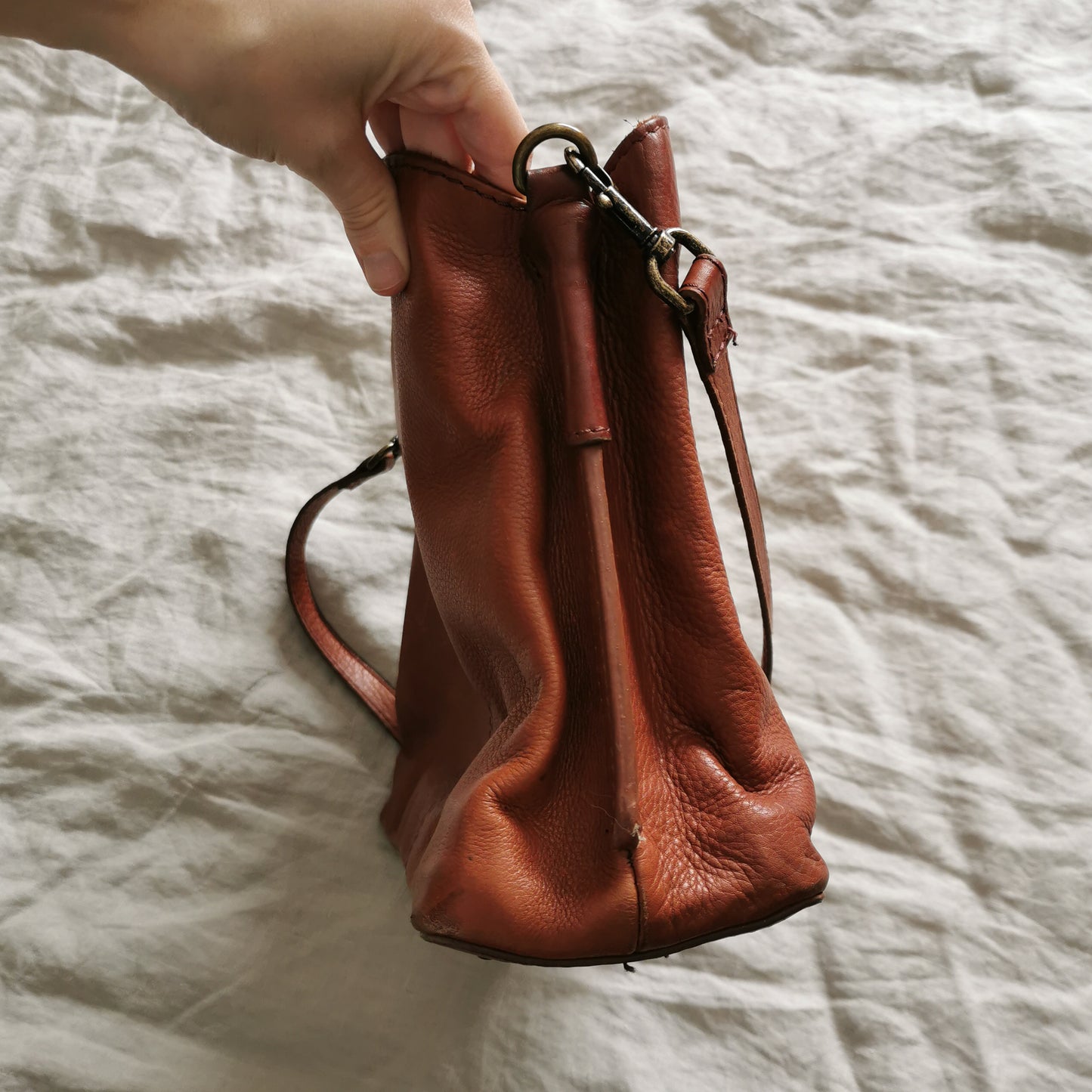 American Leather Co Purse