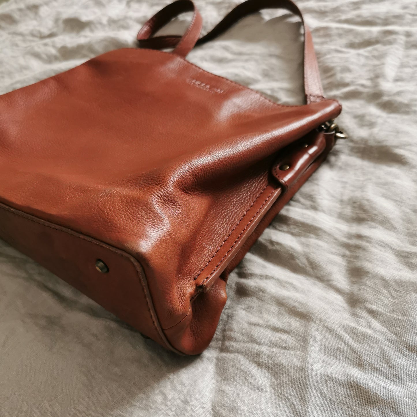 American Leather Co Purse