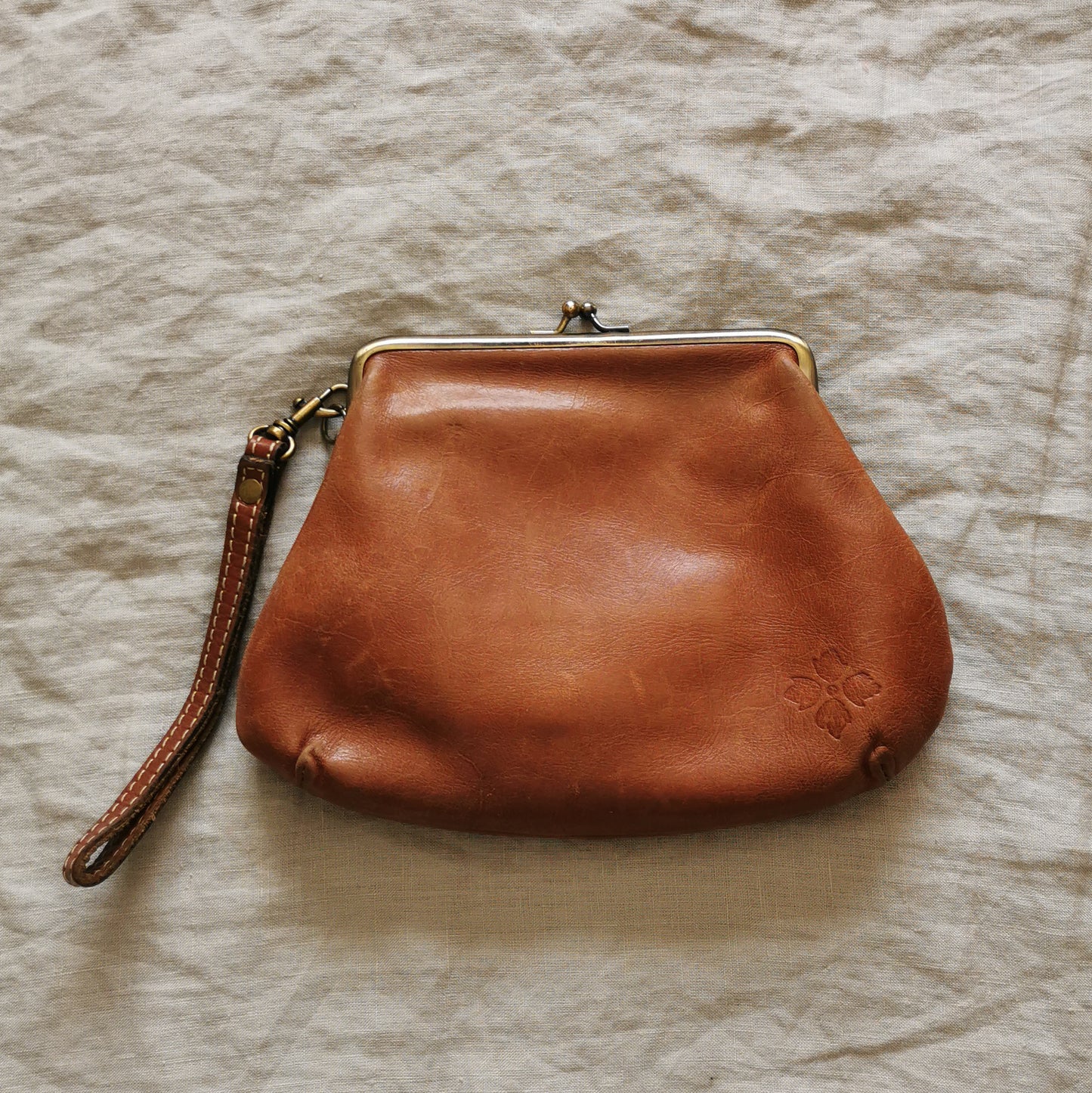 Patricia Nash Leather Clutch