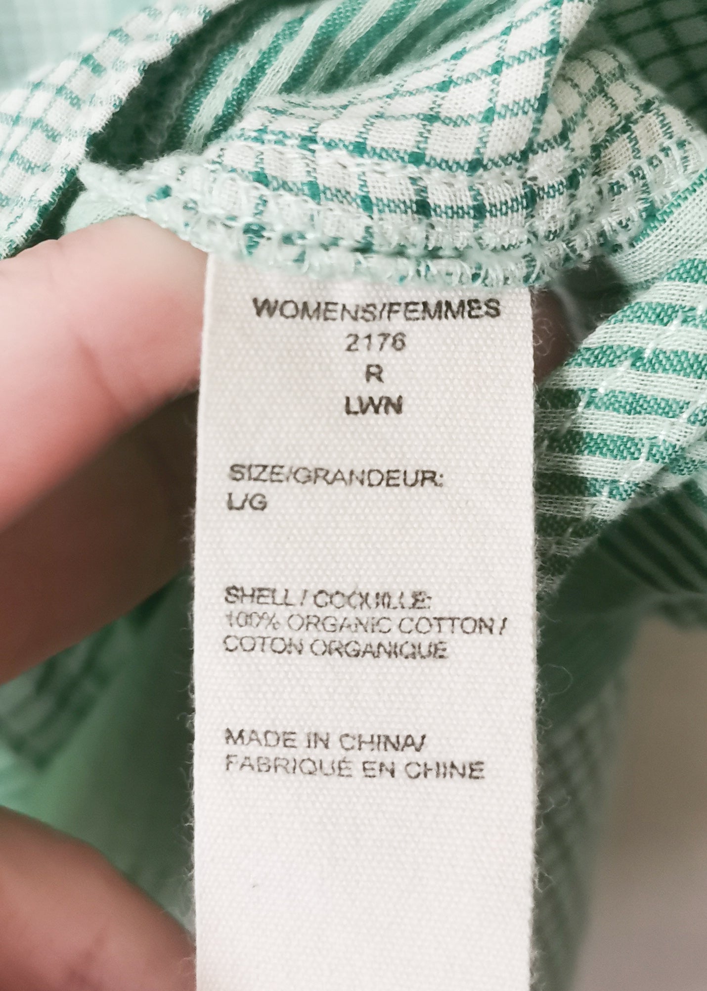 Woolrich Organic Cotton Top (L)