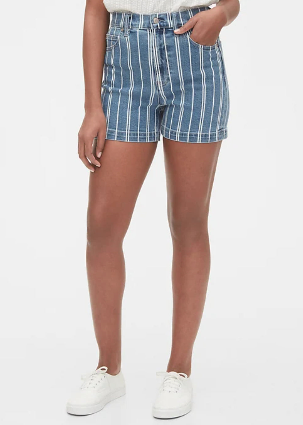 Gap Mom Jean High Rise Shorts (28)