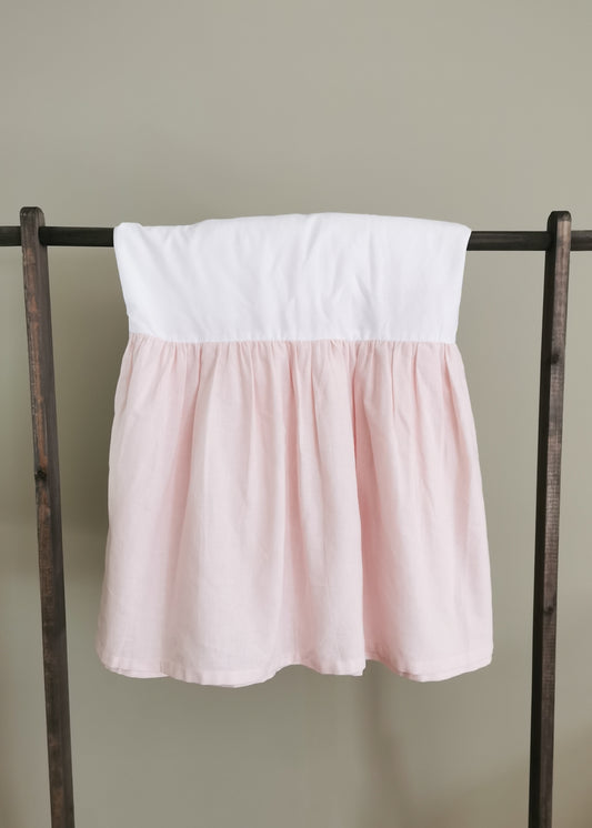 RH Baby & Child Cotton & Linen Crib Skirt