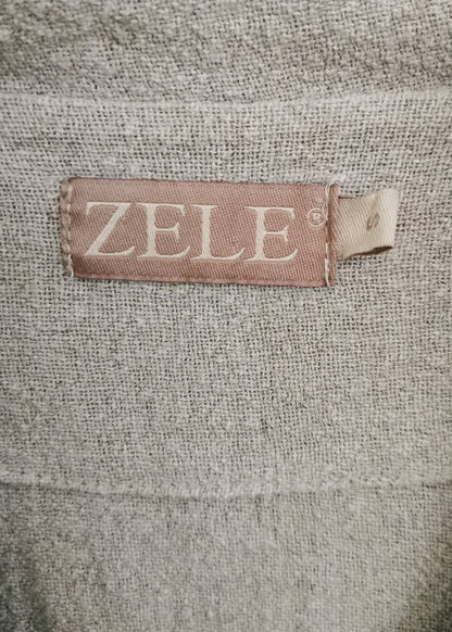 Zele Linen Cardigan (S)