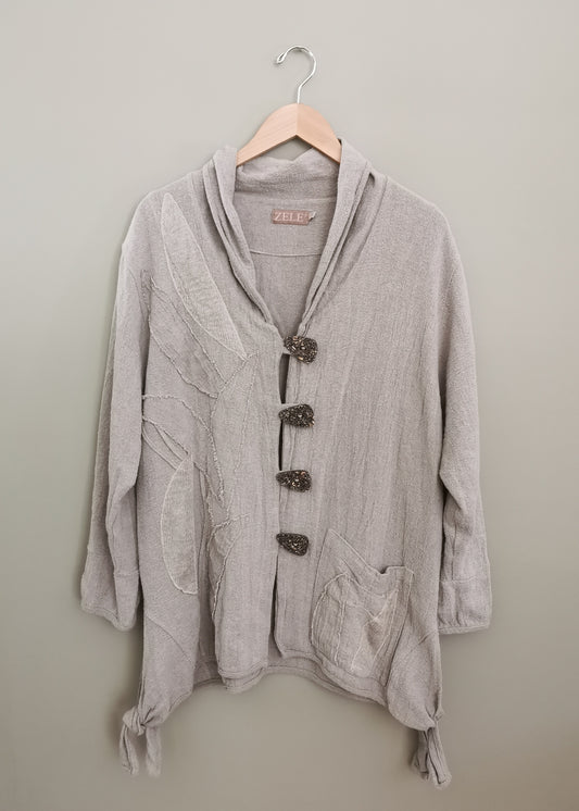 Zele Linen Cardigan (S)