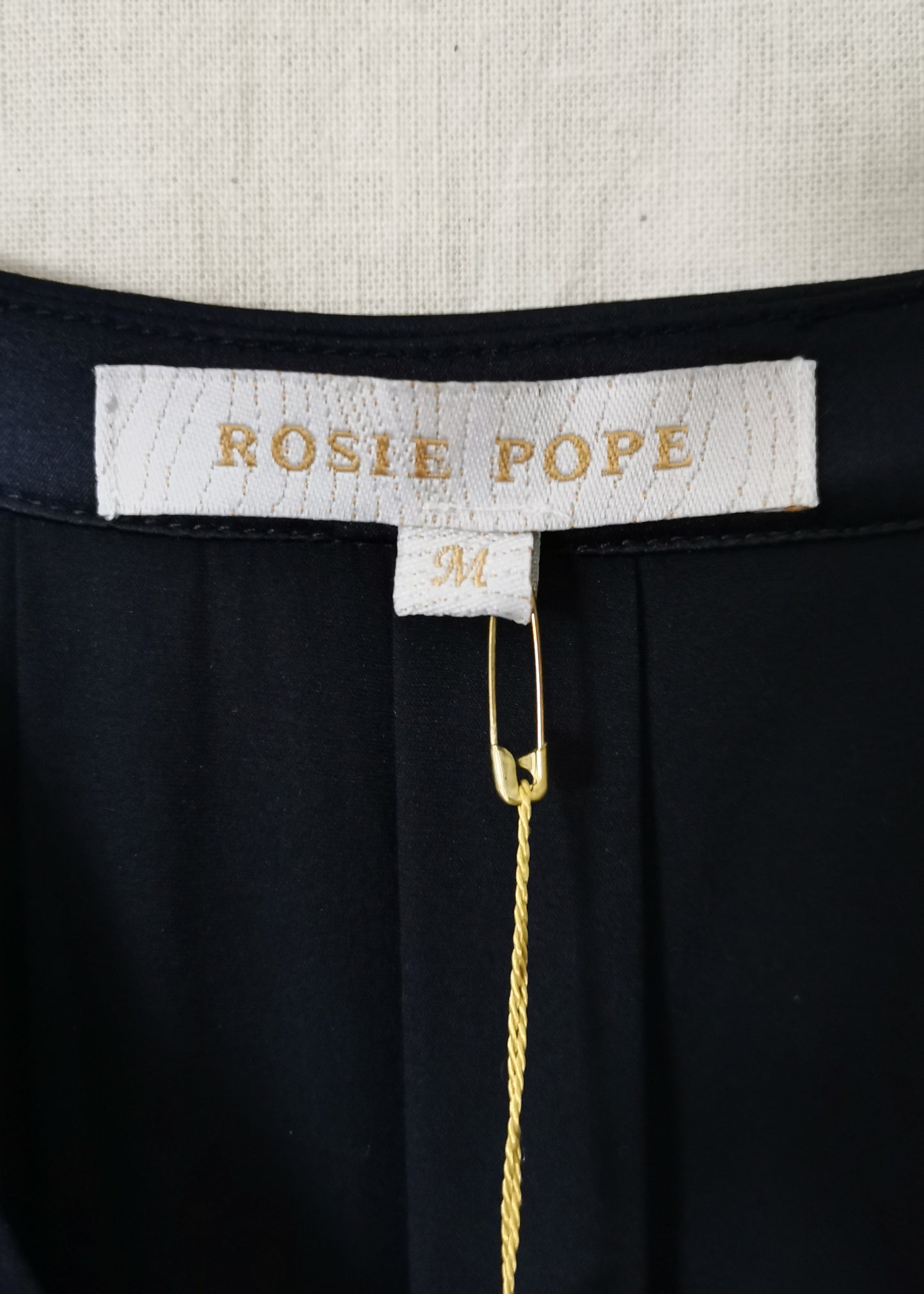 Rosie Pope Maternity Silk Dress (M)
