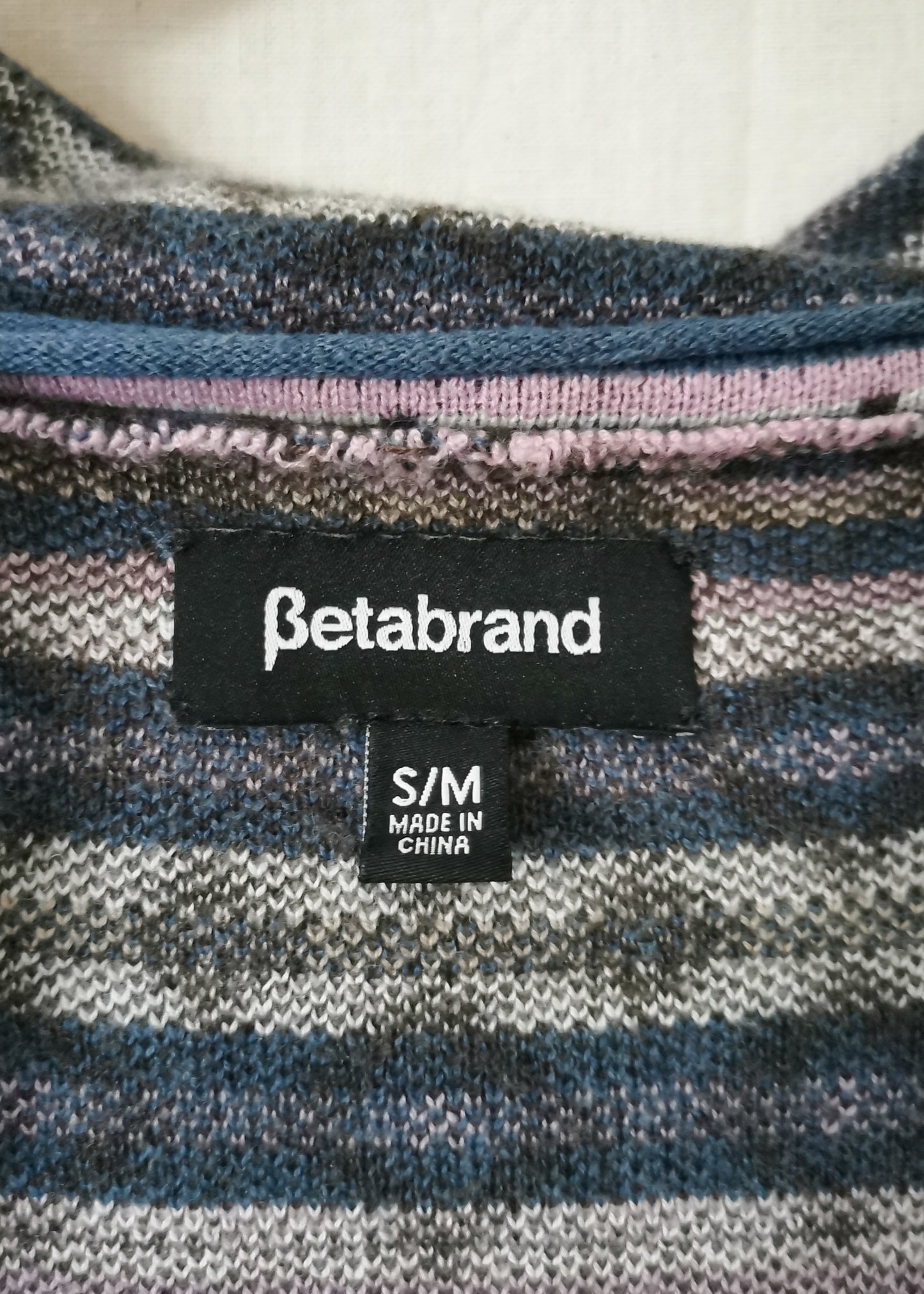Betabrand Merino Wool & Cotton Cardigan (S/M)
