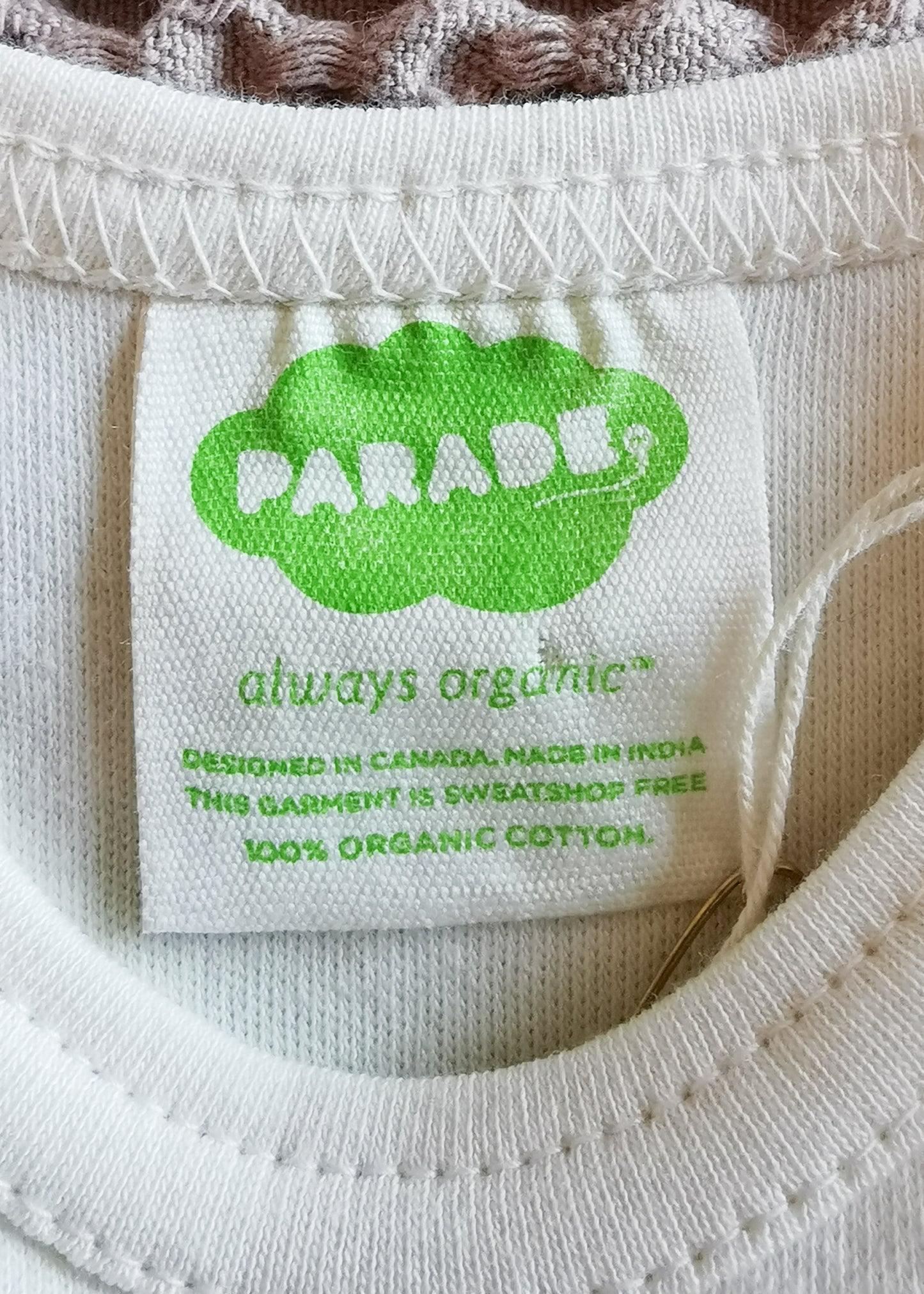 Parade Organic Cotton Bodysuit (3-6m)
