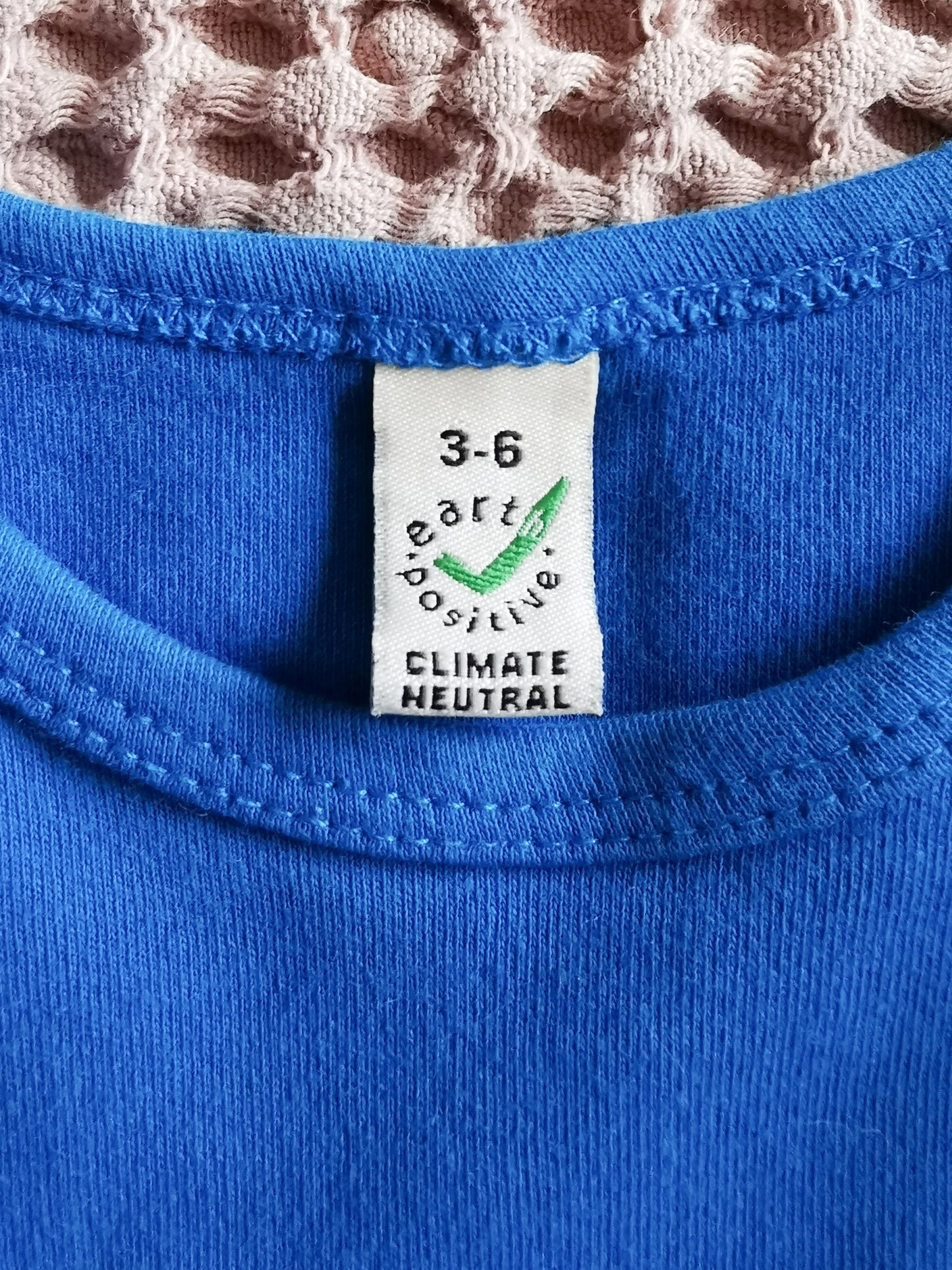 Earth Positive Organic Cotton Jumpsuit (3-6m)