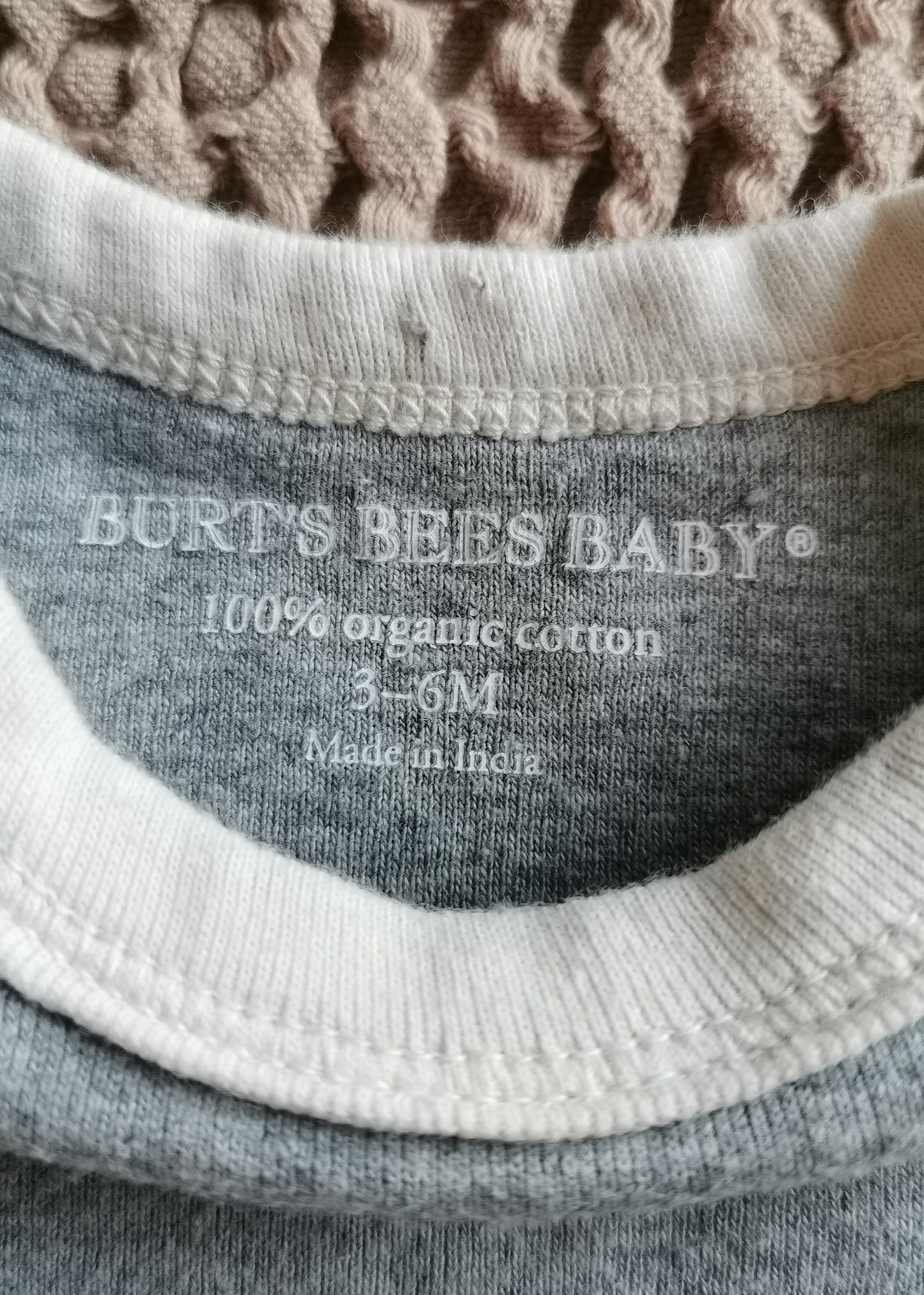 Burt's Bees Organic Cotton Romper (3-6m)